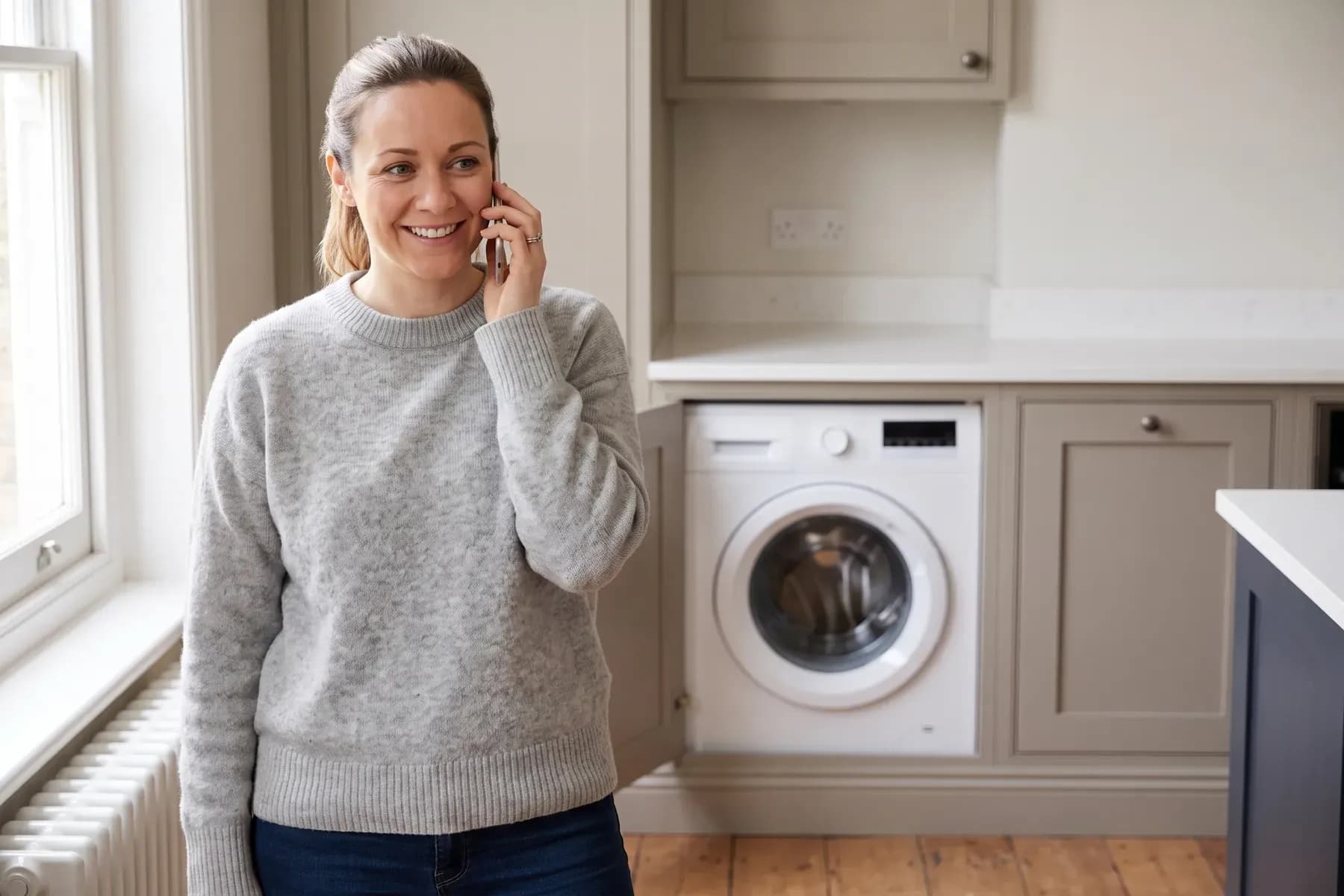 Talking through a repair with All Appliance Care