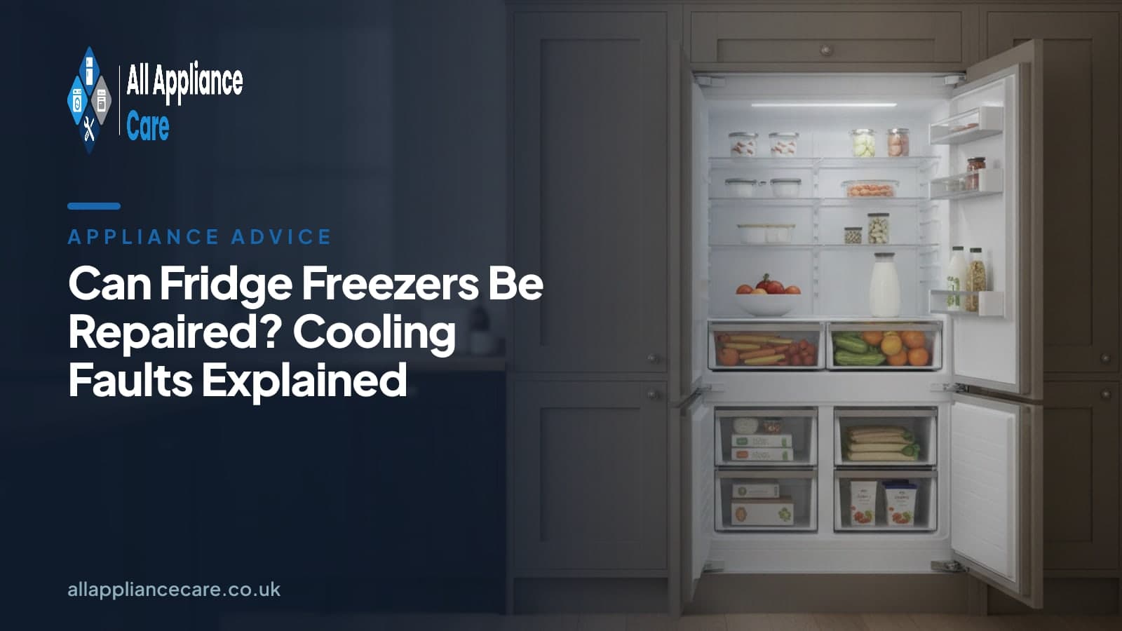 Can Fridge Freezers Be Repaired? Cooling Faults Explained - All Appliance Care