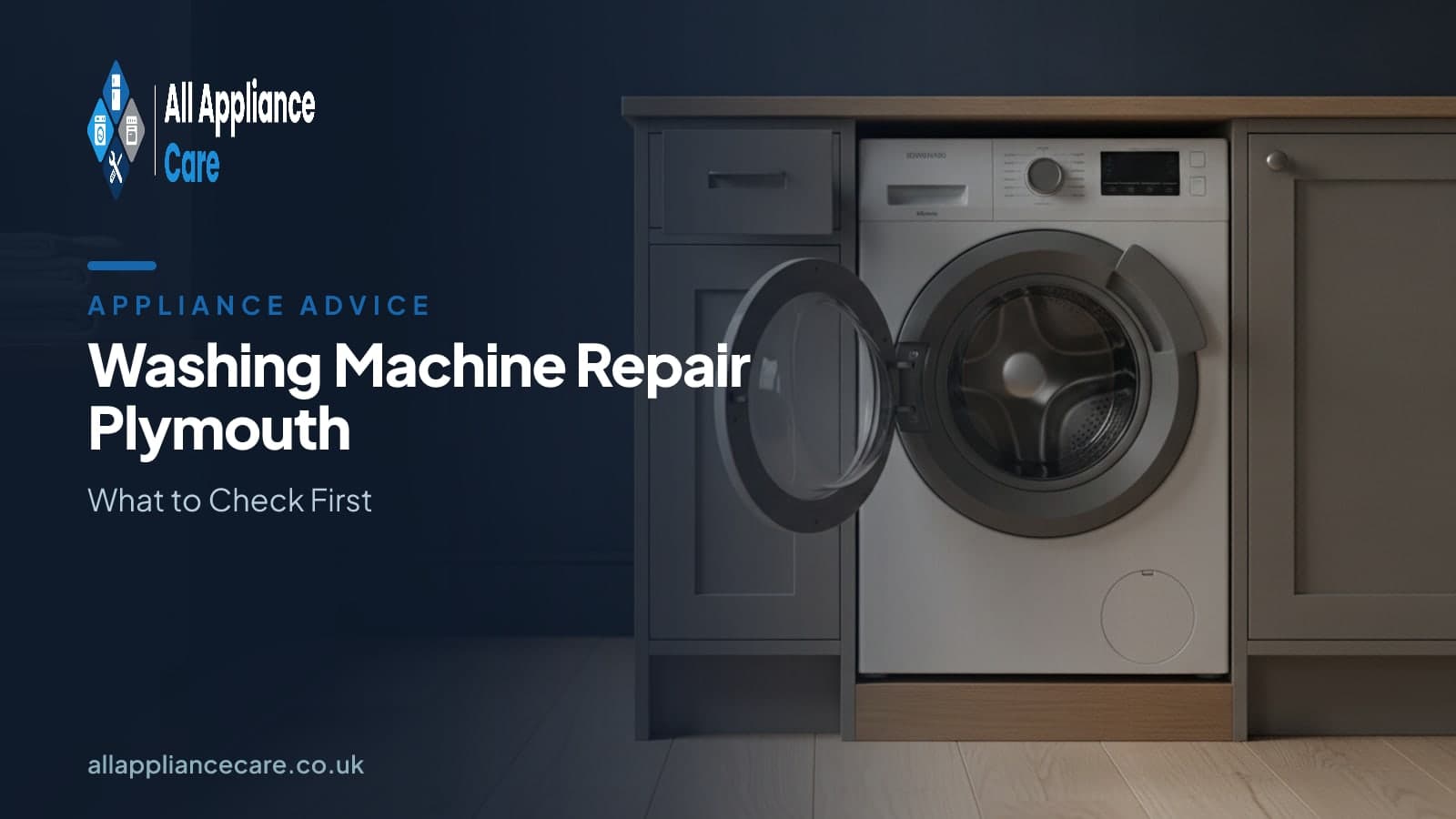 Washing Machine Repair Plymouth: What to Check First - All Appliance Care